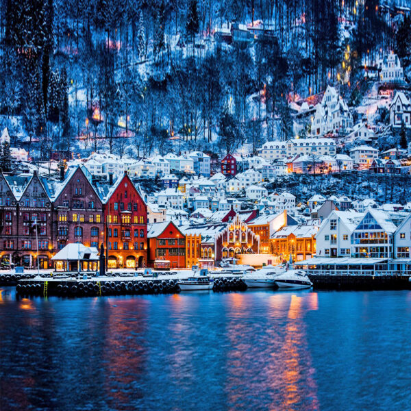 Bergen in winter